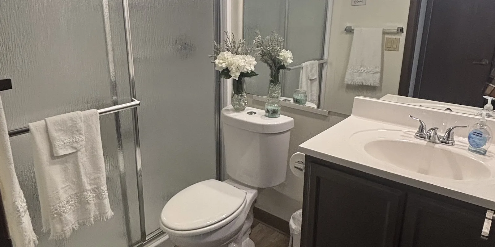 Amherst Meadow Apartments contemporary bathrooms