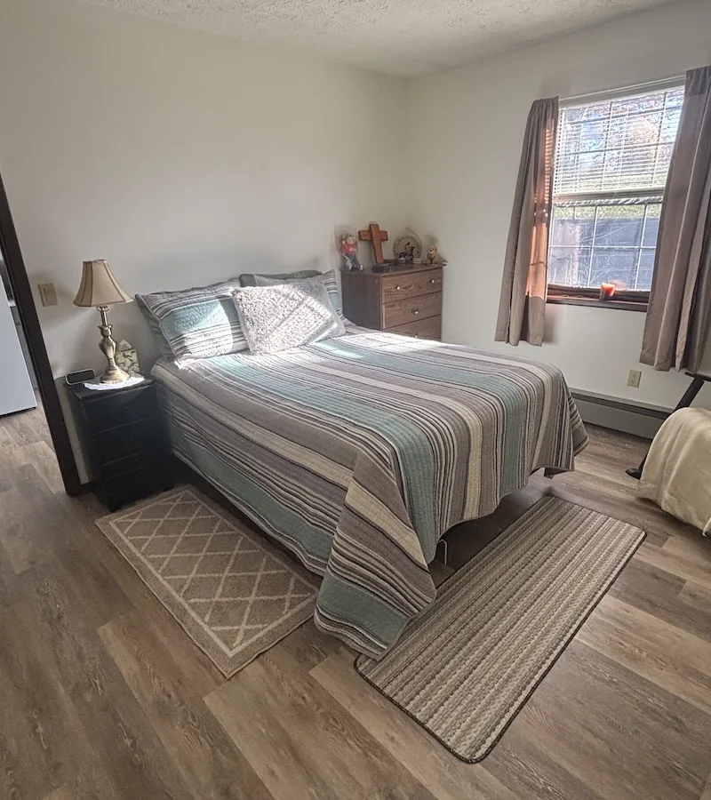 Amherst Meadow Apartments warm natural light bedrooms